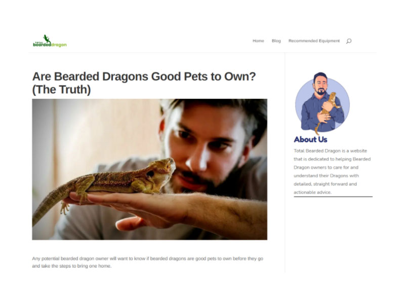 Total Bearded Dragon: Good Pets Screen Shot