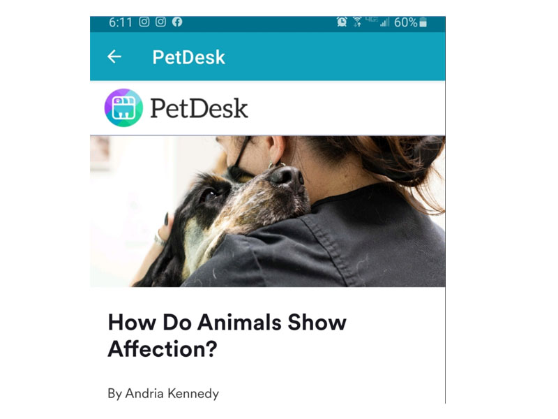PetDesk: Animal Affection Screen Shot