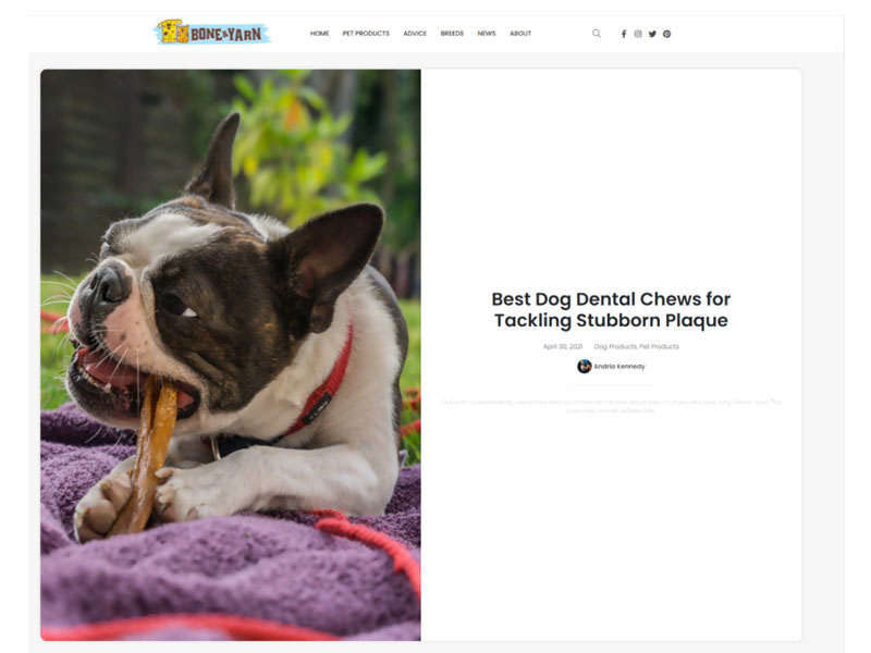 Bone & Yarn: Dog Dental Chews Screen Shot